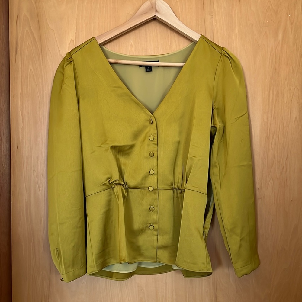 J Crew Peplum Top
